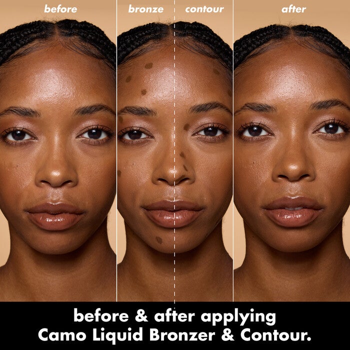 Camo Liquid Bronzer & Contour, 1 Fair